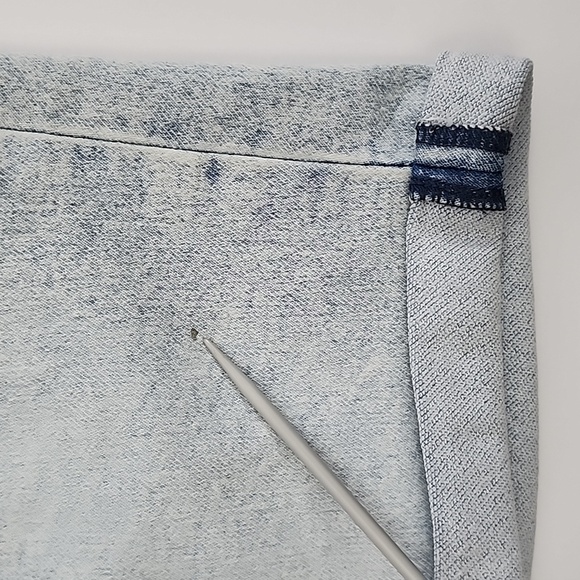 Zoo York Men's Denim Light Blue Jean Jogger Short Faded Size Small - Picture 11 of 14